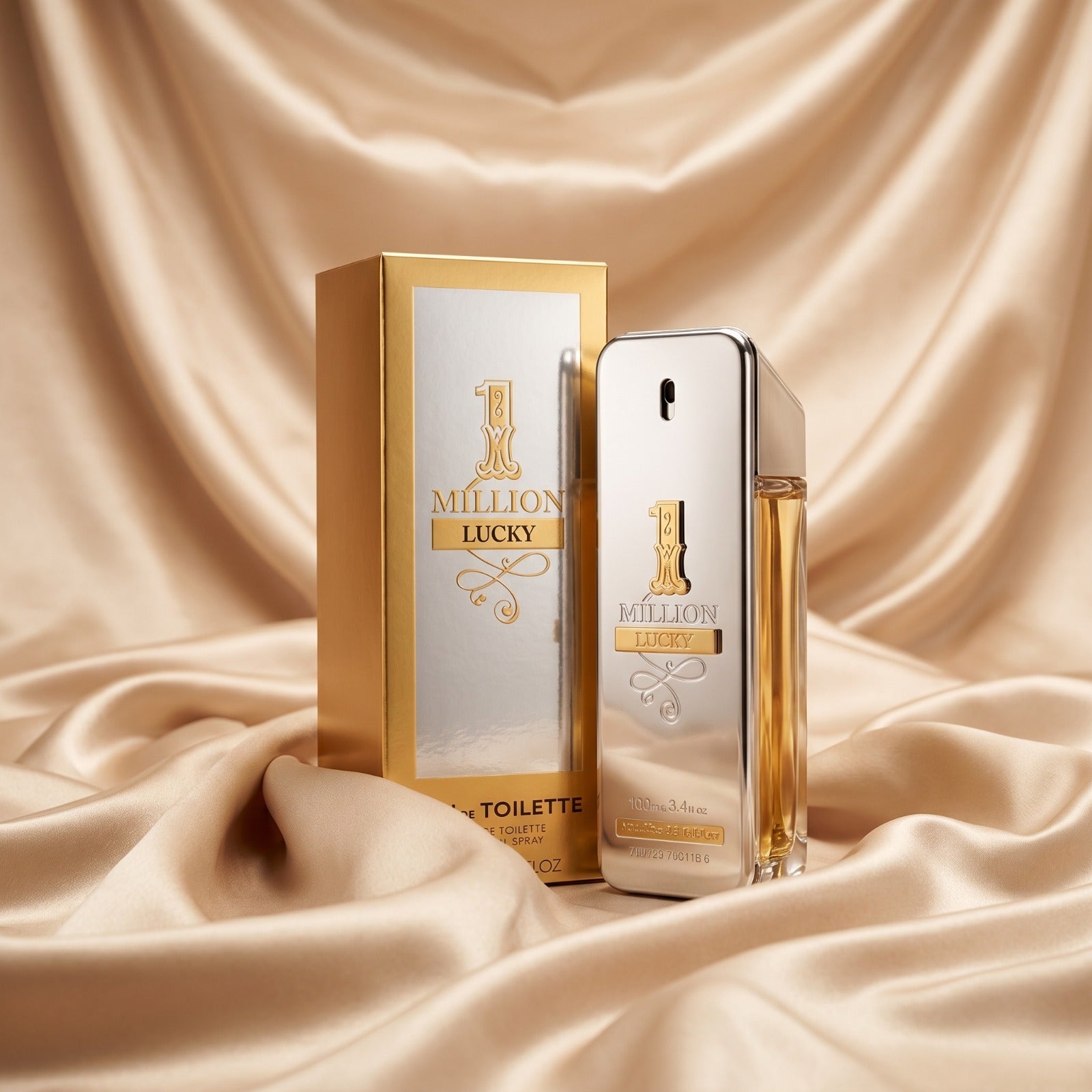 1 Million Lucky Eau de Toilette Spray for Men 3.4 oz / 100ml